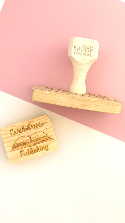 Custom personalised eco rubber stamp