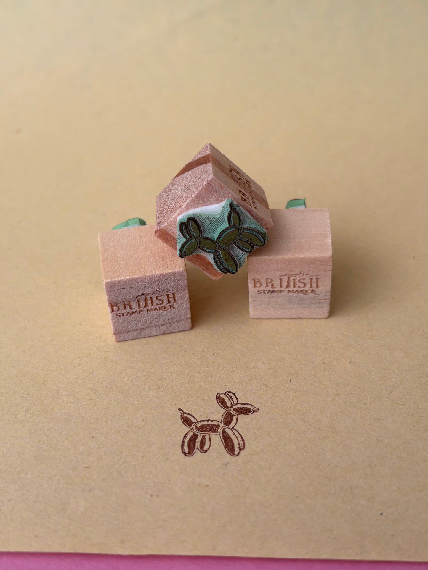 Balloon animal mini stamp