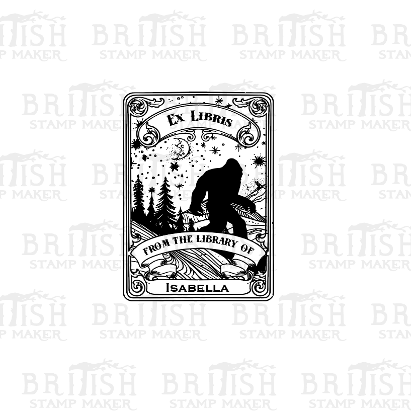 From the library of bigfoot stamp