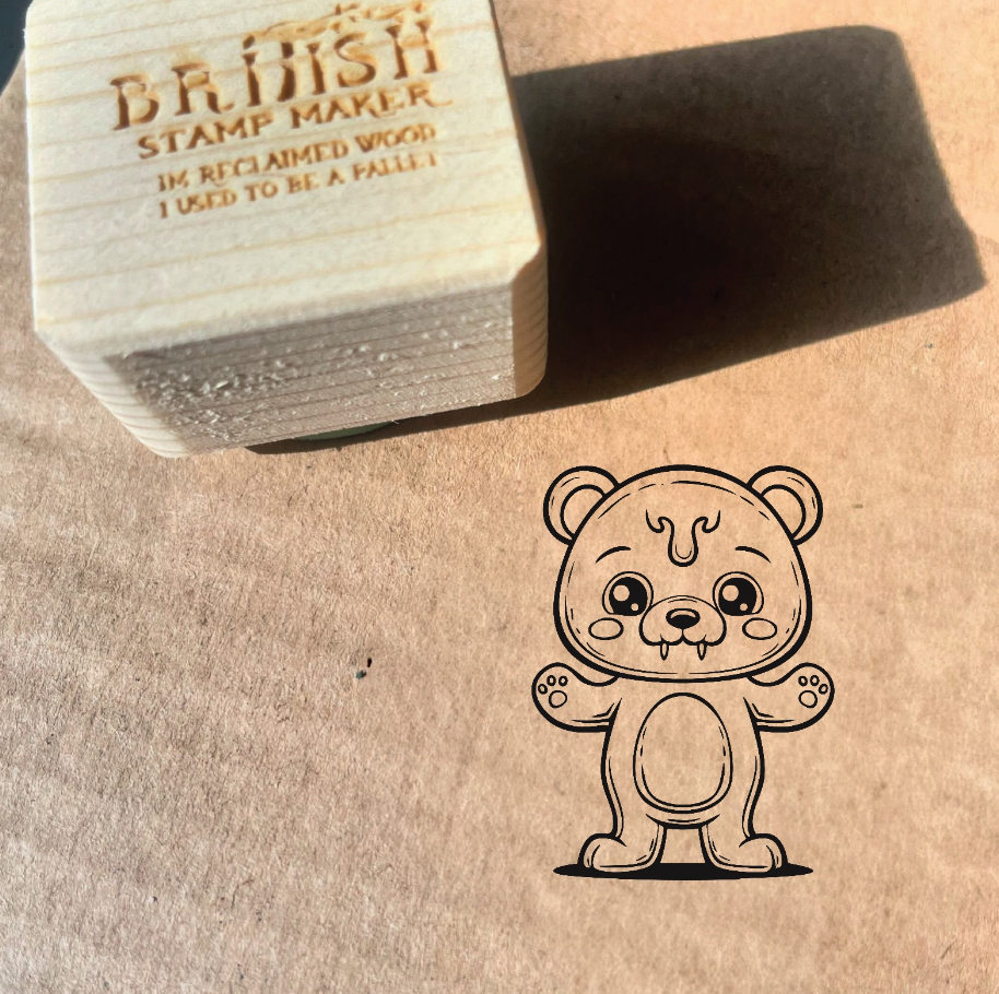 Vamp Bear stamp