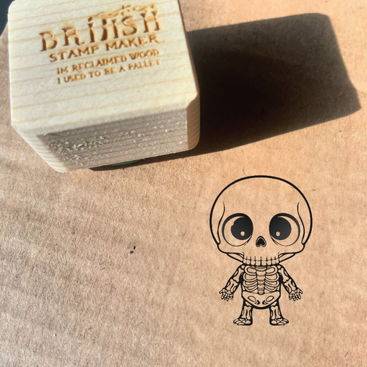 Skeleton stamp