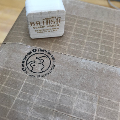 Cute packaging stamps