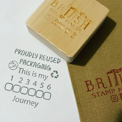 Cute packaging stamps