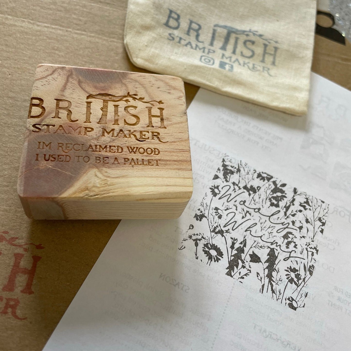 Eco Rubber Stamp